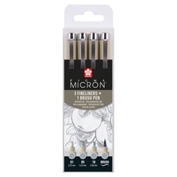 SET 4 PIGMA MICRON GRIS FROID