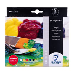 Peinture à l'huile - set de mélange primaire - 5 x 40 ml - Van Gogh
