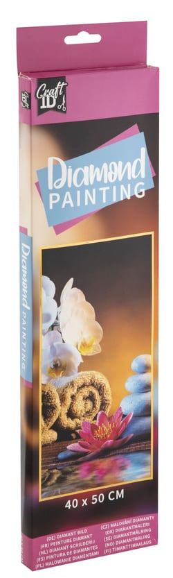 Kit Diamond painting Craft Id - Zen - 40 x 50 cm
