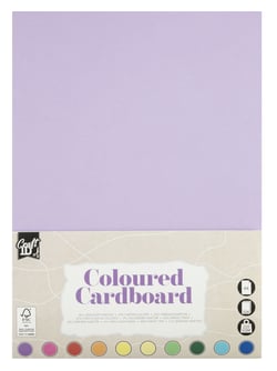 Lot de 10 feuilles unies Craft Id - Multicolore - A4 21 x 29,7 cm - 220 g/m²