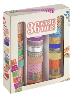 Lot de 36 washi tapes Craft Id
