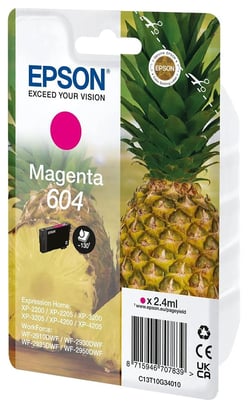  Cartouche d'encre Epson 604 Ananas Magenta