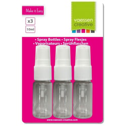 Lot de 3 flacons spray Vaessen Creative - 10 mL