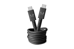 Câble USB-C vers USB-C - 2 m - gris - Fresh'n Rebel 