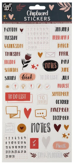 Stickers Craft Id - Modèles aléatoires - Vendu à l'unité