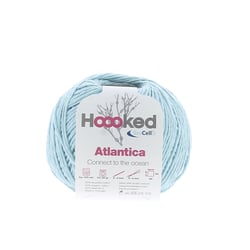Pelote de fil à tricoter - DMC - Hoooked Atlantica - Bleu pâle