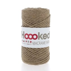 Fil macramé Hooked - Eco twist - Brun