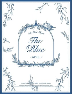 The blue