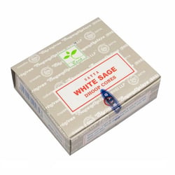 Boîte de 12 cônes d'encens Sauge Blanche - Staya