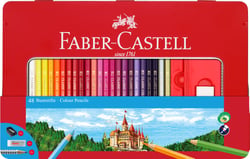 Boîte de crayons de couleur - Faber Castell - 48 pièces