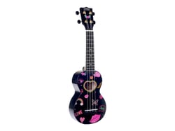 Mahalo Art Series Heart - Ukulélé - acoustique - 4 cordes - soprano - avec boîtier