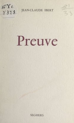 Preuve - Ou L'état des lieux