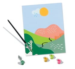 Peinture au numéro Ravensburger - CreArt - In the Mountains - 24 x 30 cm