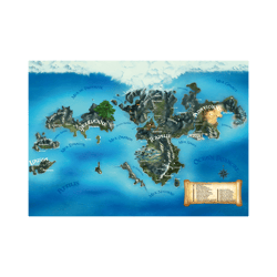 Terres-Dragons Plan - JDR Editions
