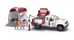 Horse club vétérinaire mobile avec remorque - Schleich