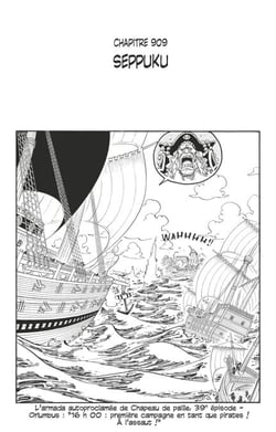 One Piece édition originale - Chapitre 909 - Seppuku