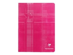 1 cahier - 17 x 22 cm - Clairefontaine - 144 pages petits carreaux - Coloris assortis