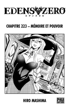 Edens Zero Chapitre 223 - Mémoire et pouvoir