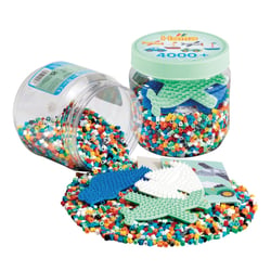 Perles et plaques en pot Hama - 5 mm - 4000 perles