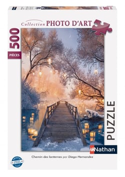 Puzzle 500 pièces - Chemin des lanternes / Diego Hernandez