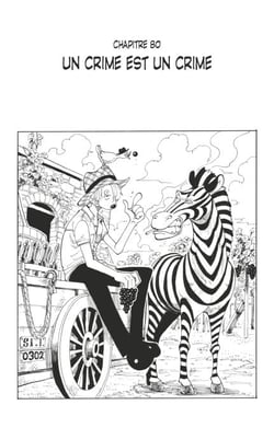 One Piece édition originale - Chapitre 80 - Un crime est un crime