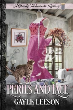 Perils and Lace - A Ghostly Fashionista Mystery, #2