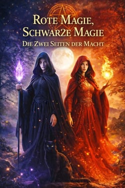 Rote Magie, Schwarze Magie: Die Zwei Seiten der Macht - Die Bücher des geheimen Zirkels
