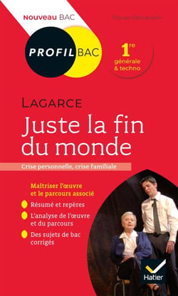 Profil - Lagarce, Juste la fin du monde - toutes les clés d'analyse pour le bac