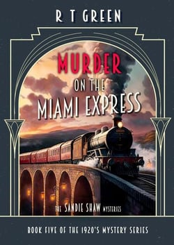 The Sandie Shaw Mysteries, Murder on the Miami Express - Sandie Shaw, #5