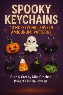 Spooky Keychains: 10 No-Sew Halloween Amigurumi Patterns