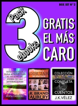 Pack 3 ebooks, Gratis el más caro. Box Set nº2