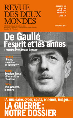 Revue des Deux Mondes novembre 2025 - Penser la guerre