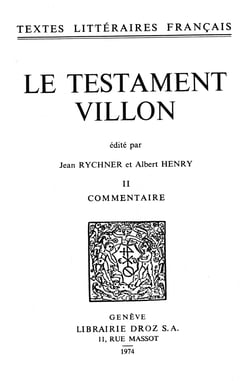 Le Testament - Tome II, Commentaire