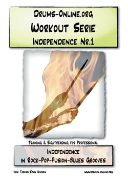 Independence Trainer 1 - Training &amp; Sightreading für Professionl. Schlagzeugtrainer