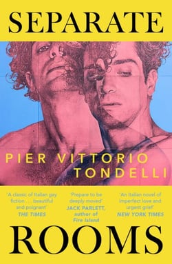 Separate Rooms - This Pride Month read the forgotten Italian queer classic, perfect for fans of Call Me By Your Name