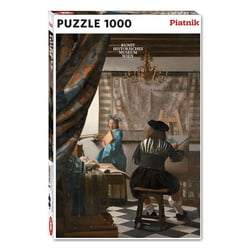 Puzzle 1000 pièces - Vermeer : Studio Artiste - Piatnik