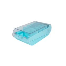 BOITE FICHE BRISTOL A7 VERT PAS LEARNING BOX A7 VERT PASTEL