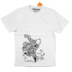 T-shirt tintin met son trench - Taille L