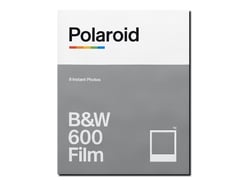 Films instantanés Noir & Blanc Polaroid 600 B&W (compatible appareils i-Type) - pack de 8 films