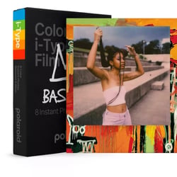 Lot de 8 papiers photo instantanée Polaroid - Color i-Type Film Edition Basquiat