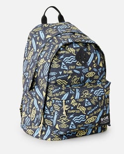 Sac à dos Rip Curl - Noir - Double Dome Back to School - 2 compartiments