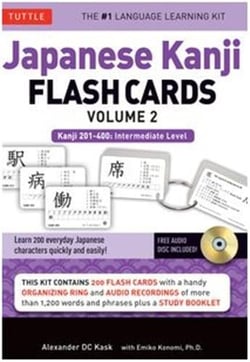 Japanese kanji flash cards kit volume 2