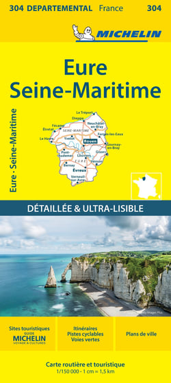 Cartes départementales n.304 : Eure, Seine-Maritime