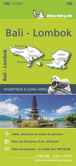 Cartes Zoom n.190 : Bali-Lombok
