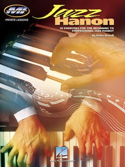 Peter deneff : jazz hanon - 50 excercices for the beginning to professional jazz pianist