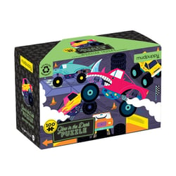 Puzzle 100 pièces - Glow in Dark - Monster Trucks