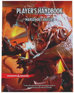 Dungeons & Dragons 5ème édition - Manuel des joueurs - Wizards of the Coast