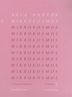 Bela bartok :  mikrokosmos 2 - piano