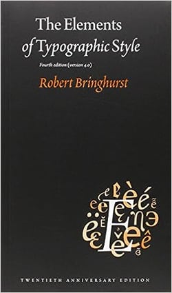 The elements of typographic style