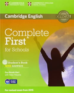 COMPLETE FIRST FOR SCHOOLS STUDENT'S BOOK WITH ANSWERS WITH CD-ROM